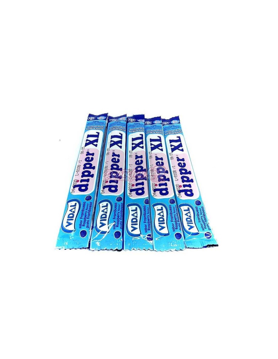 Chucher As RetroChuches | Dipper Xl Frambuesa Azul Caramelo Masticable Pinta Lenguas (El Nuevo Masky)