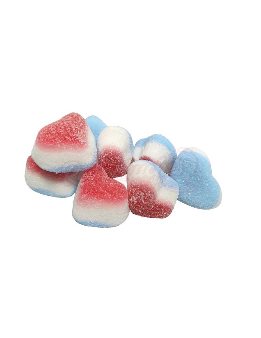 Chucher As RetroChuches | Coraz N Triple O Tricoraz N De Gominola Azul Rojo Y Blanco