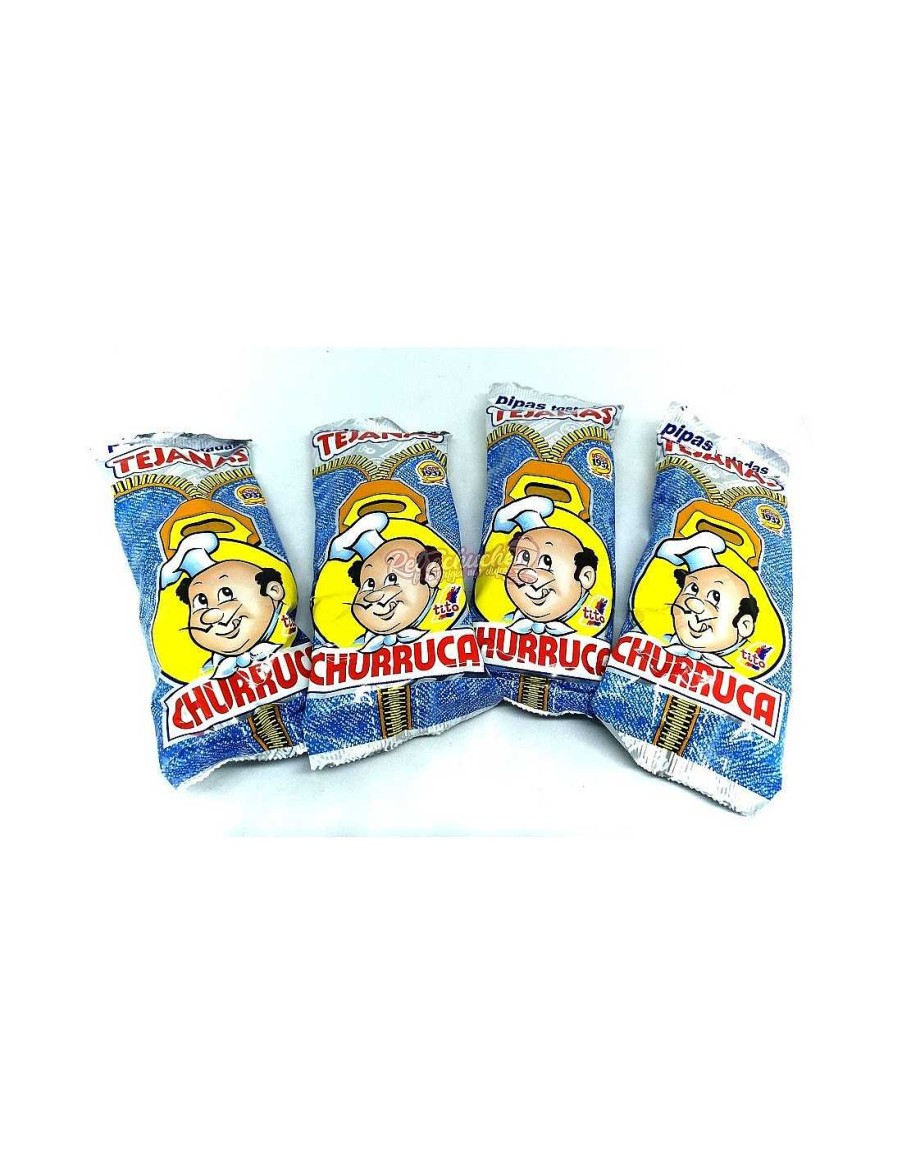 Chucher As RetroChuches | Pipas Tostadas Tejanas Churruca Con Sal 30G