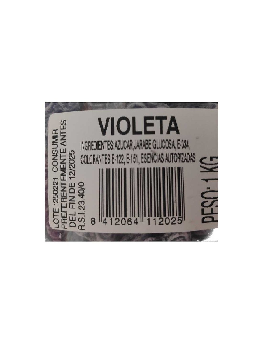 Chucher As RetroChuches | Violetas Caramelos Confites