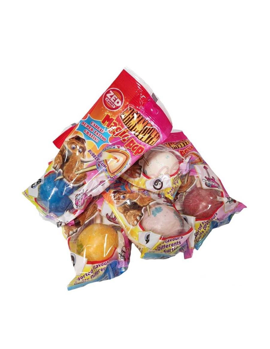 Chucher As RetroChuches | Chupa Chups Mammouth Multicapa Y Relleno De Chicle Xxl Jawbreakers