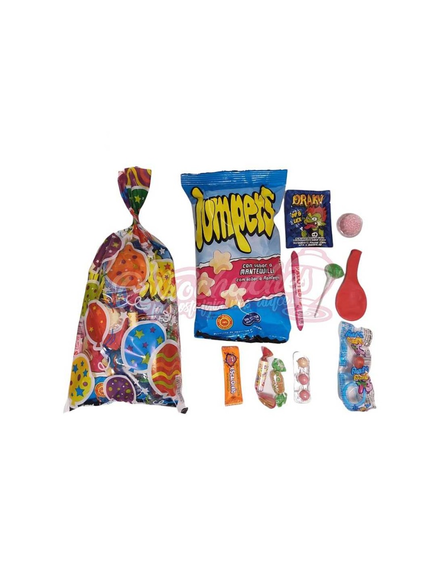 Packs & Cajas RetroChuches | Bolsa Chuches Mediana Globos