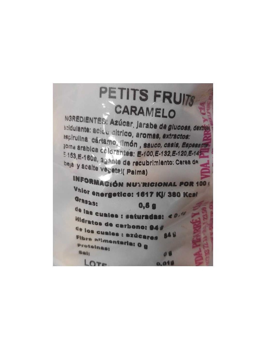 Chucher As RetroChuches | Petit Fruits Pifarre Al Peso