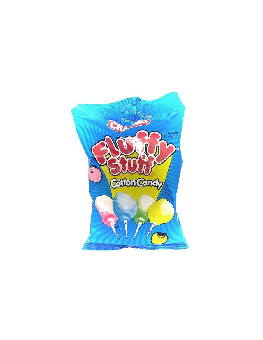 Chucher As RetroChuches | Algodon De Azucar Fluffy En Bolsa 28Gr Multicolor