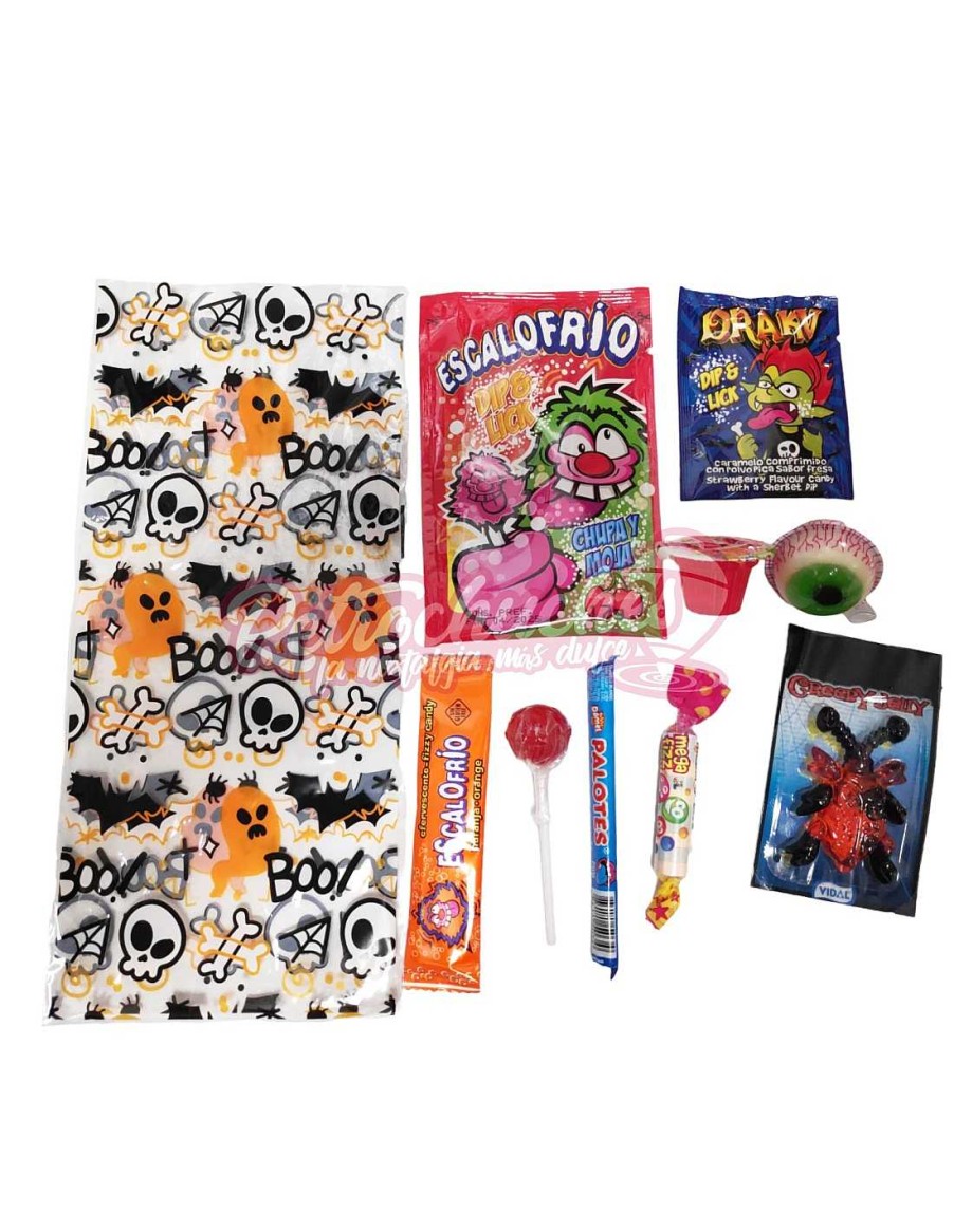 Packs & Cajas RetroChuches | Bolsa De Chuches Halloween Decorada