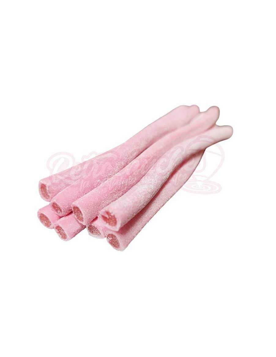 Chucher As RetroChuches | Regaliz Palo Relleno Rosa De Fresa