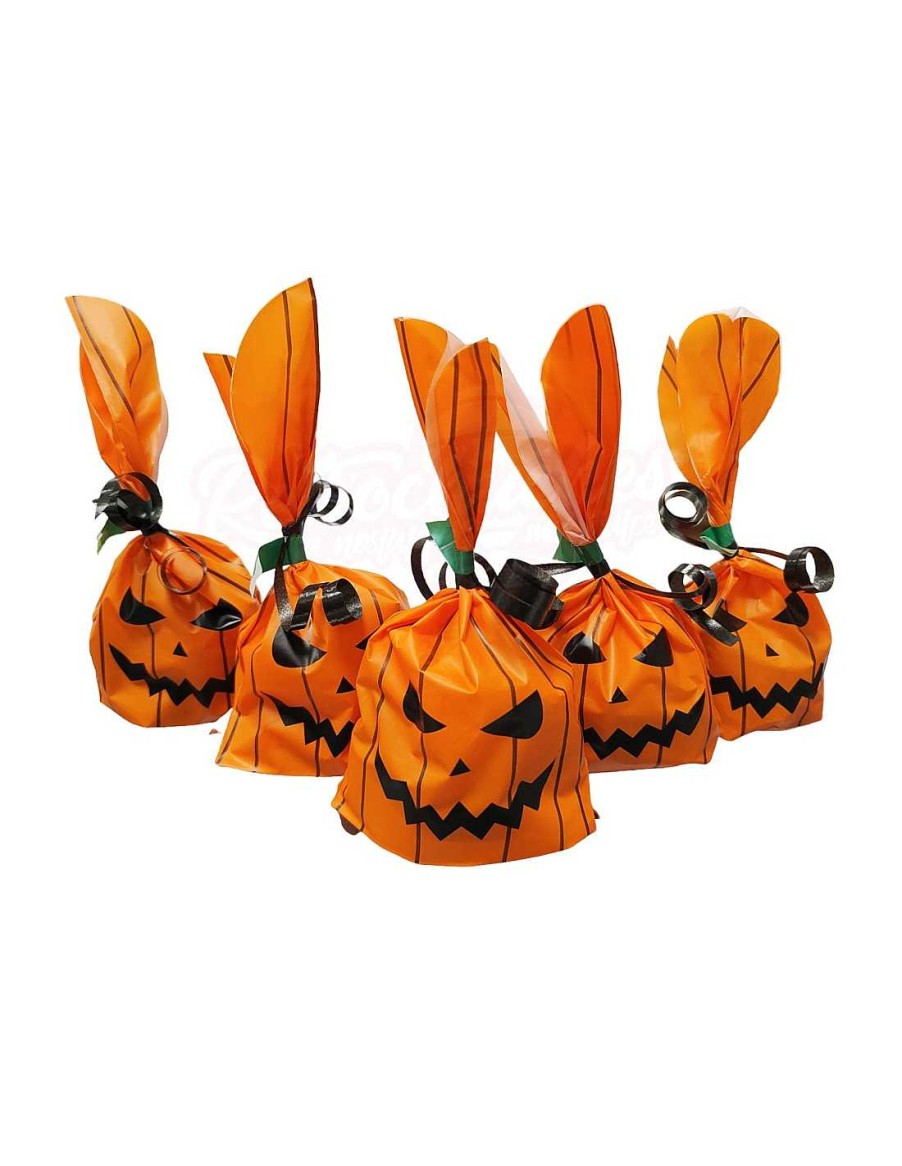 Chucher As RetroChuches | Bolsa Chuches Calabaza Con Gominolas Halloween