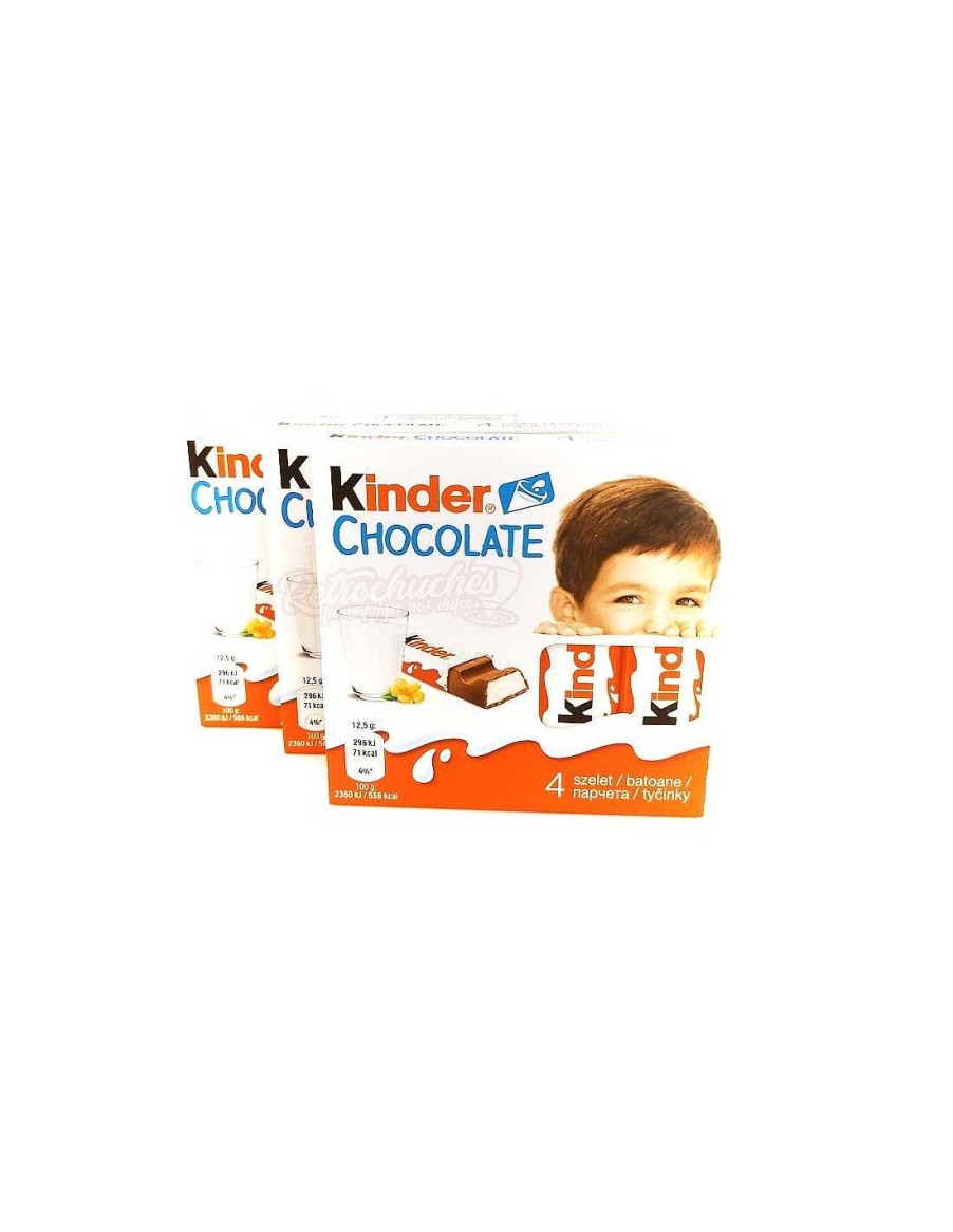 Chucher As RetroChuches | Kinder Chocolate Barritas 4U