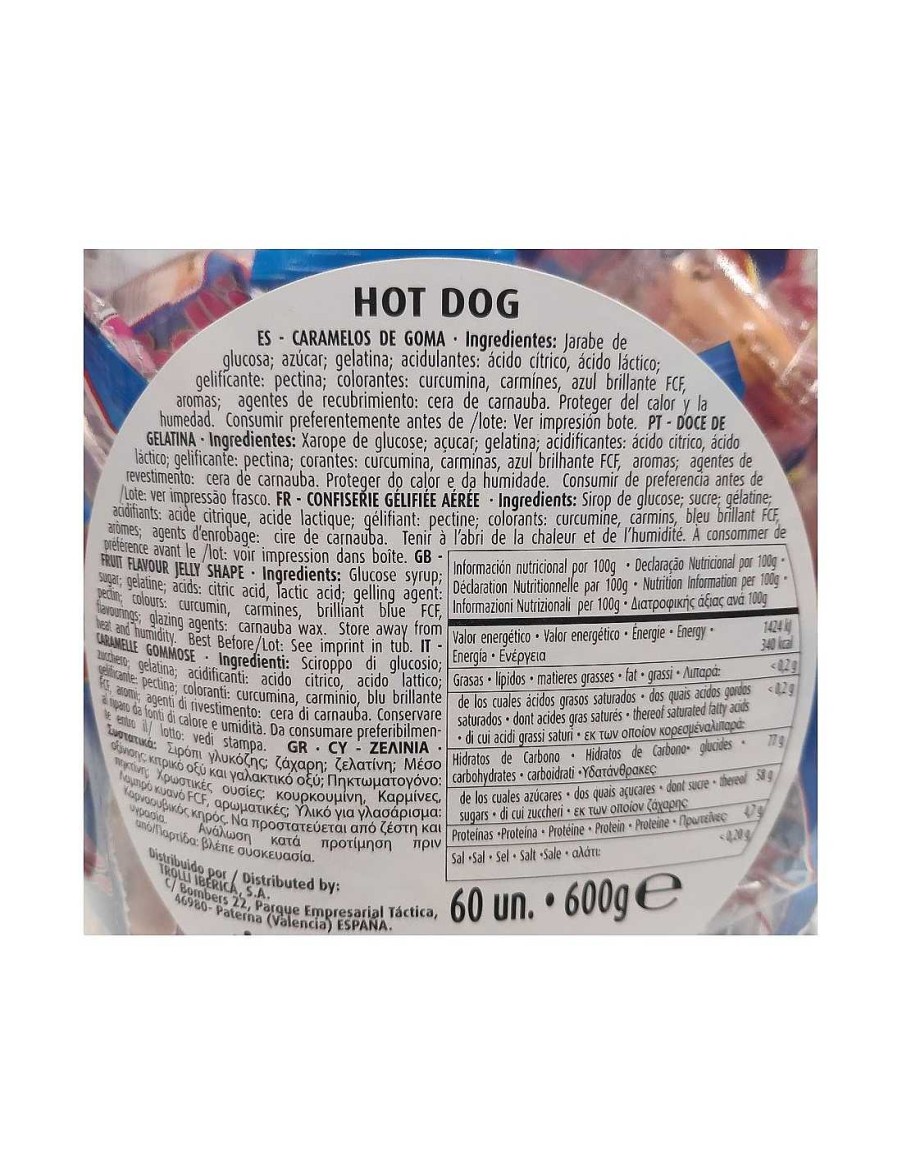 Chucher As RetroChuches | Mini Hot Dog Perrito Caliente Trolli