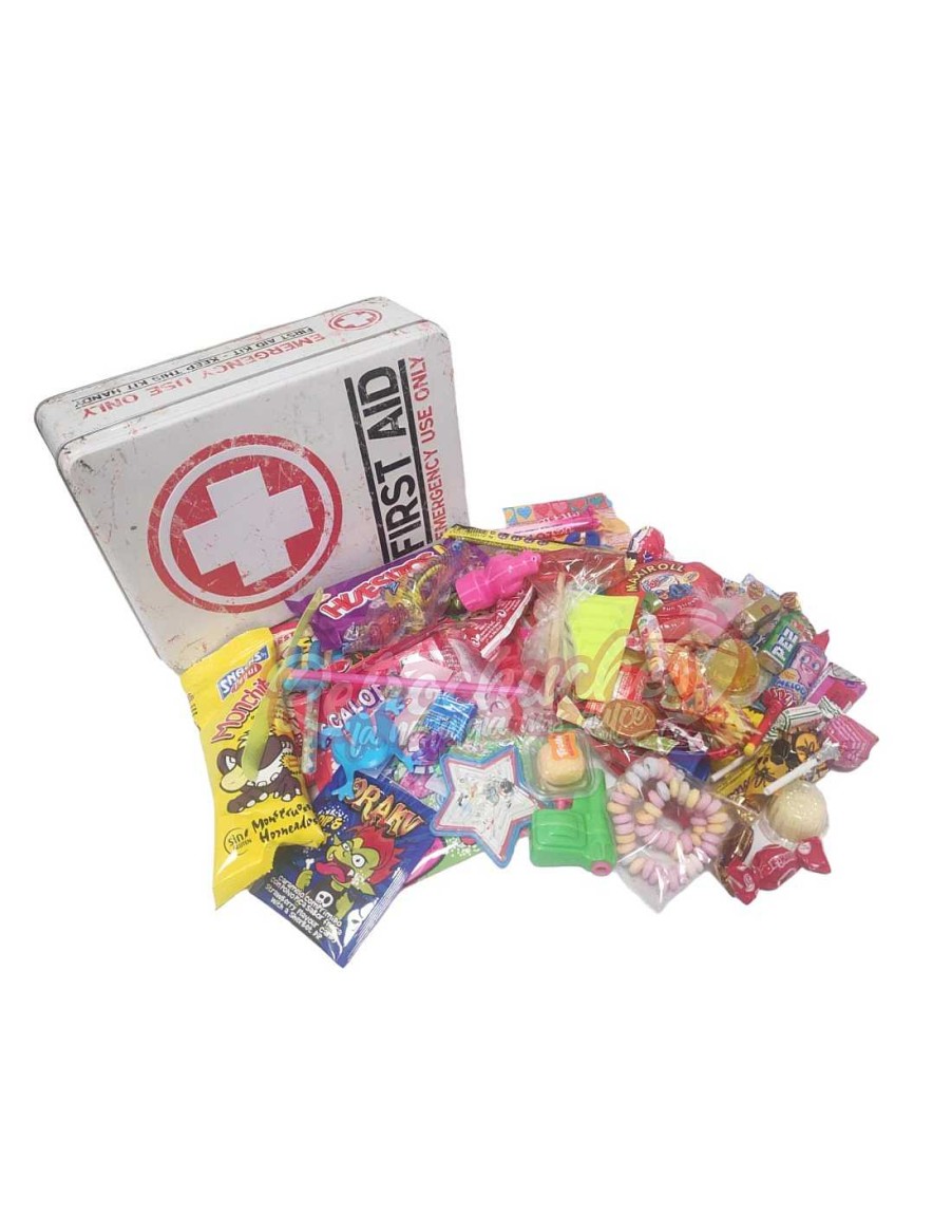 Packs & Cajas RetroChuches | Retropack Caja Botiquin Llena De Retrochuches