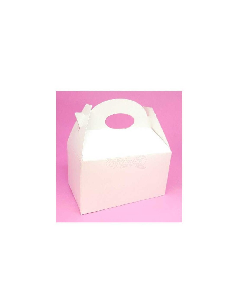 Packs & Cajas RetroChuches | Caja Cart N Para Chuches Lisa Blanca Vac A