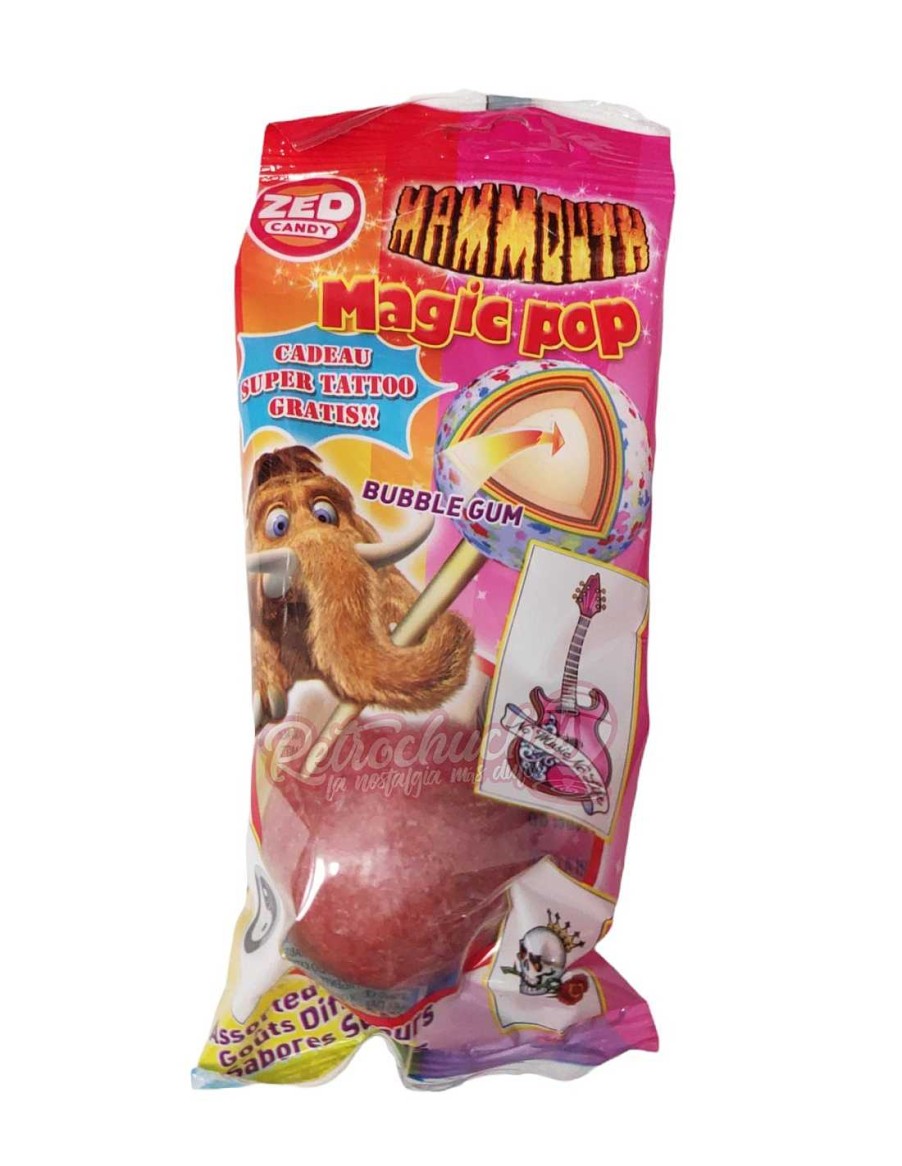 Chucher As RetroChuches | Chupa Chups Mammouth Multicapa Y Relleno De Chicle Xxl Jawbreakers