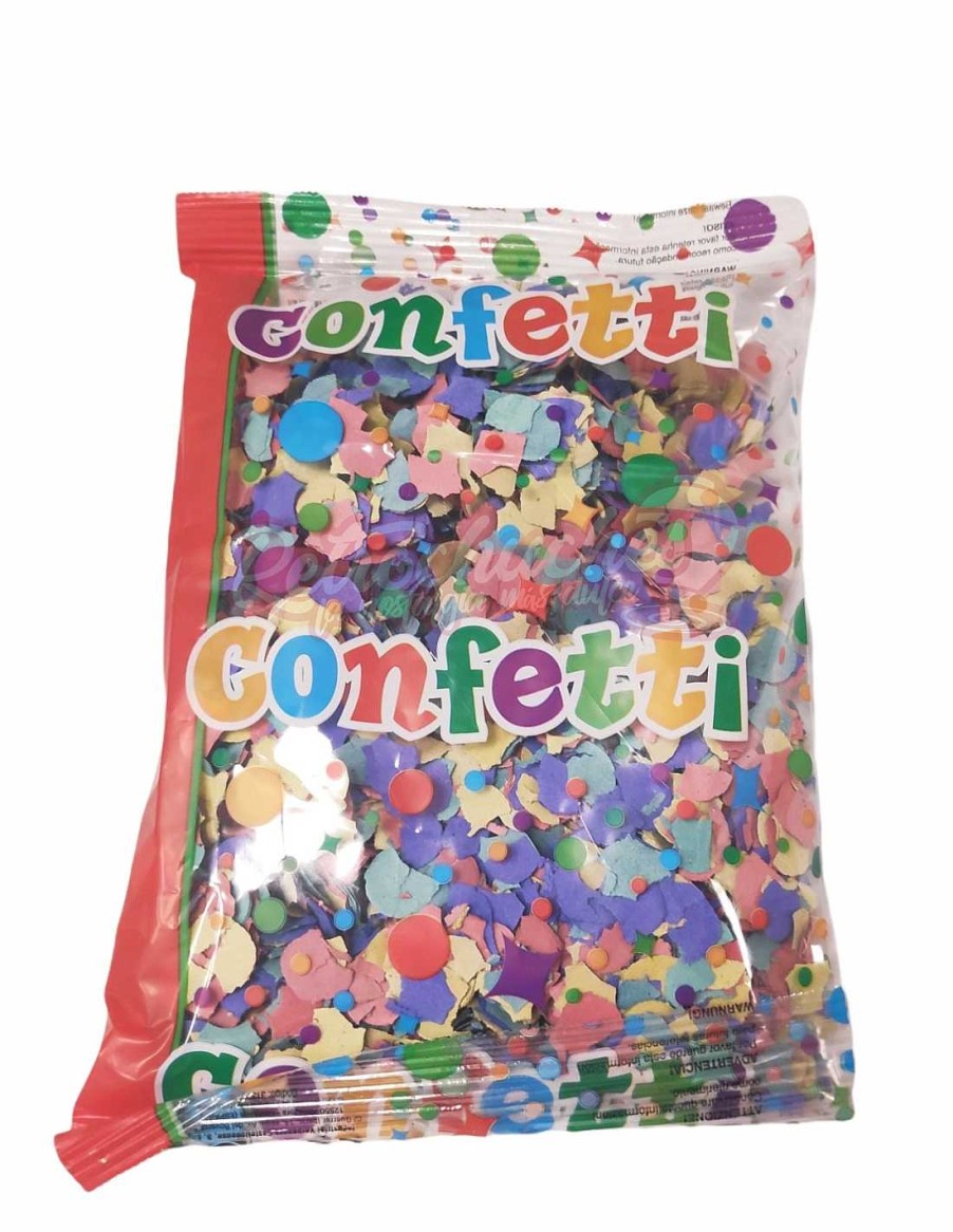 Juguetes+ RetroChuches | Confetti Colores Surtidos Bolsa 100G