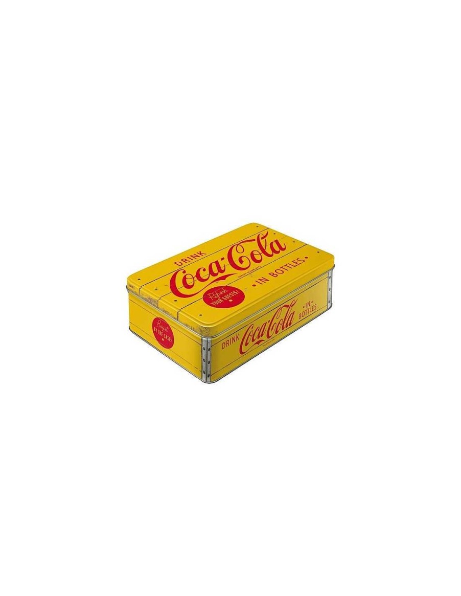 Juguetes+ RetroChuches | Caja Metal Coca Cola Retro Vac A