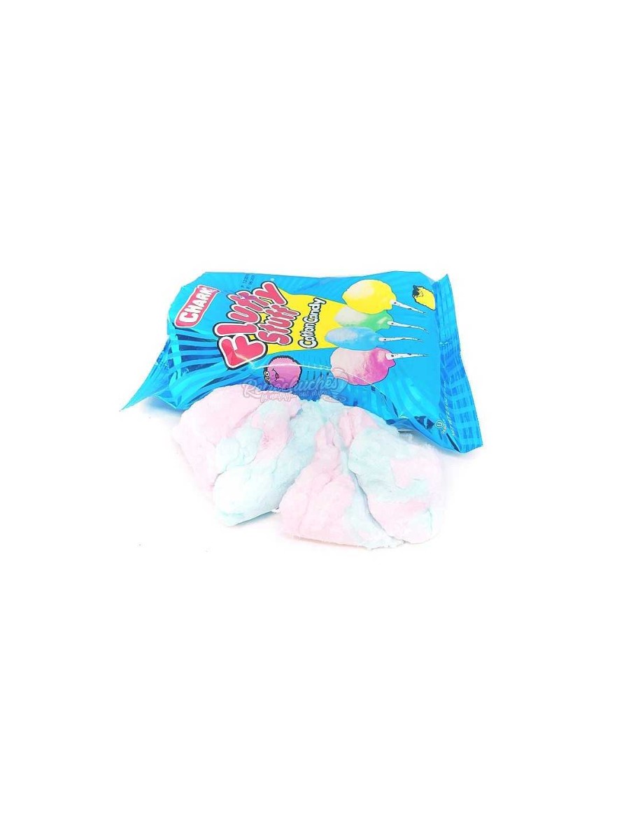 Chucher As RetroChuches | Algodon De Azucar Fluffy En Bolsa 28Gr Multicolor