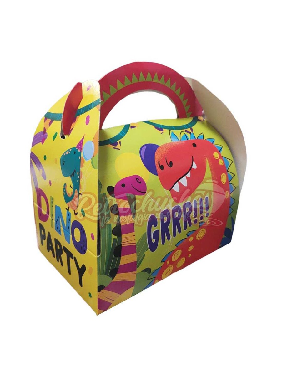 Packs & Cajas RetroChuches | Caja Cart N Para Chuches Dinosaurios Vac A