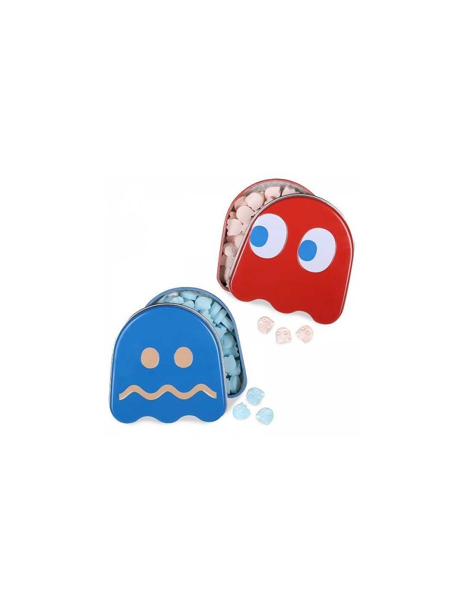 Chucher As RetroChuches | Cajas Caramelo Dextrosa Pacman Fantasmas Azul Y Rojo