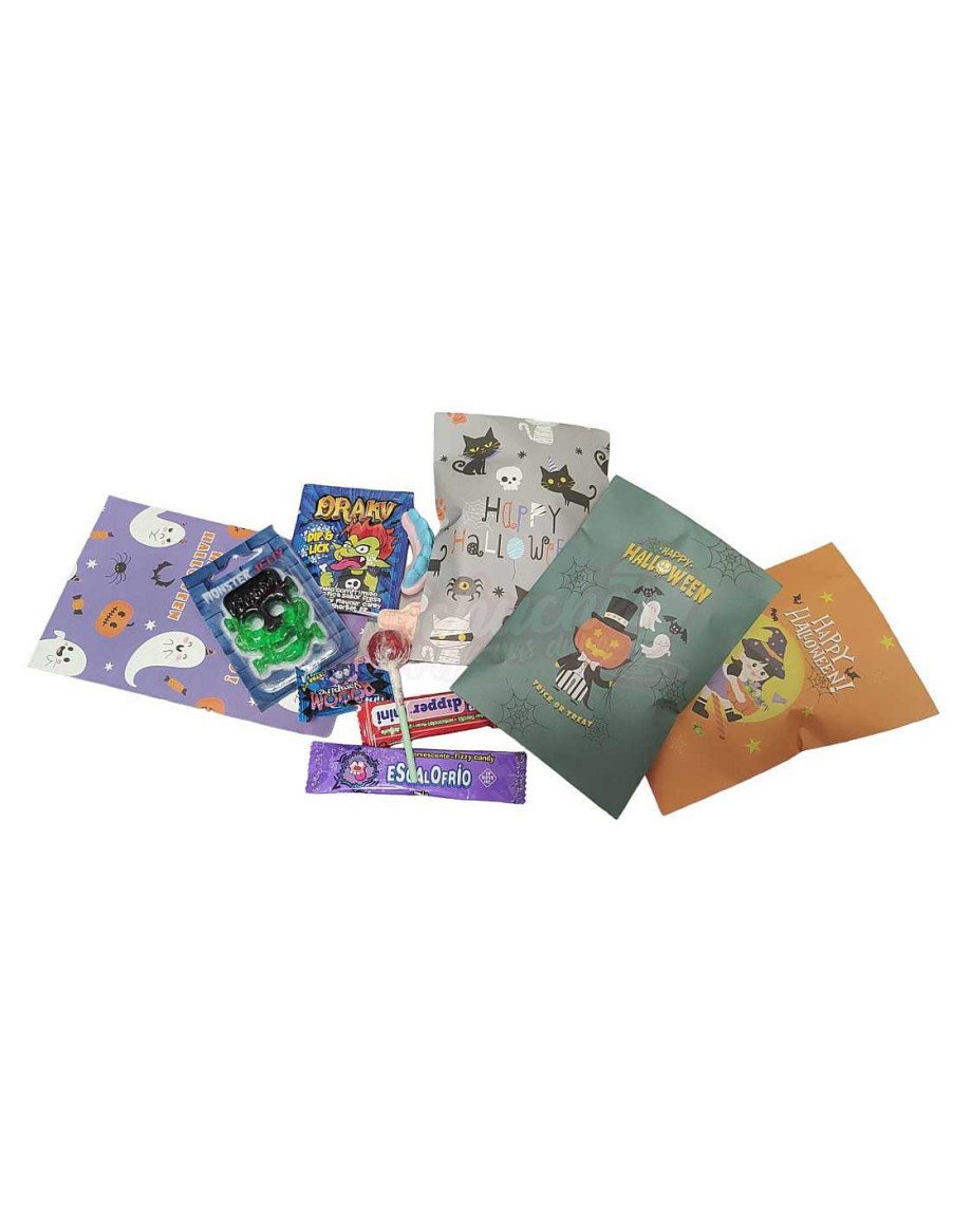 Packs & Cajas RetroChuches | Sobre Papel Halloween Con Chuches Surtidos