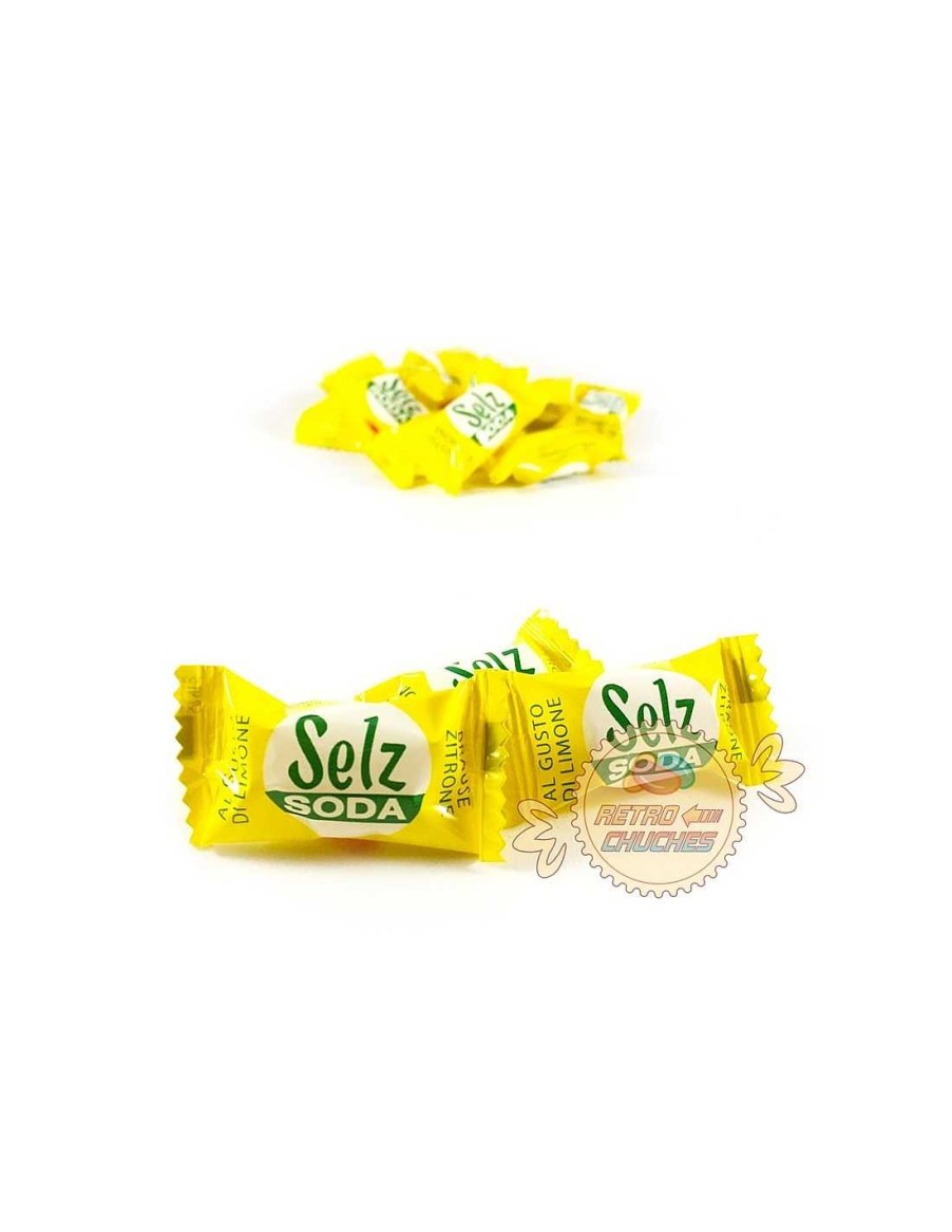 Chucher As RetroChuches | Selz De Soda Caramelos Sabor Lim N