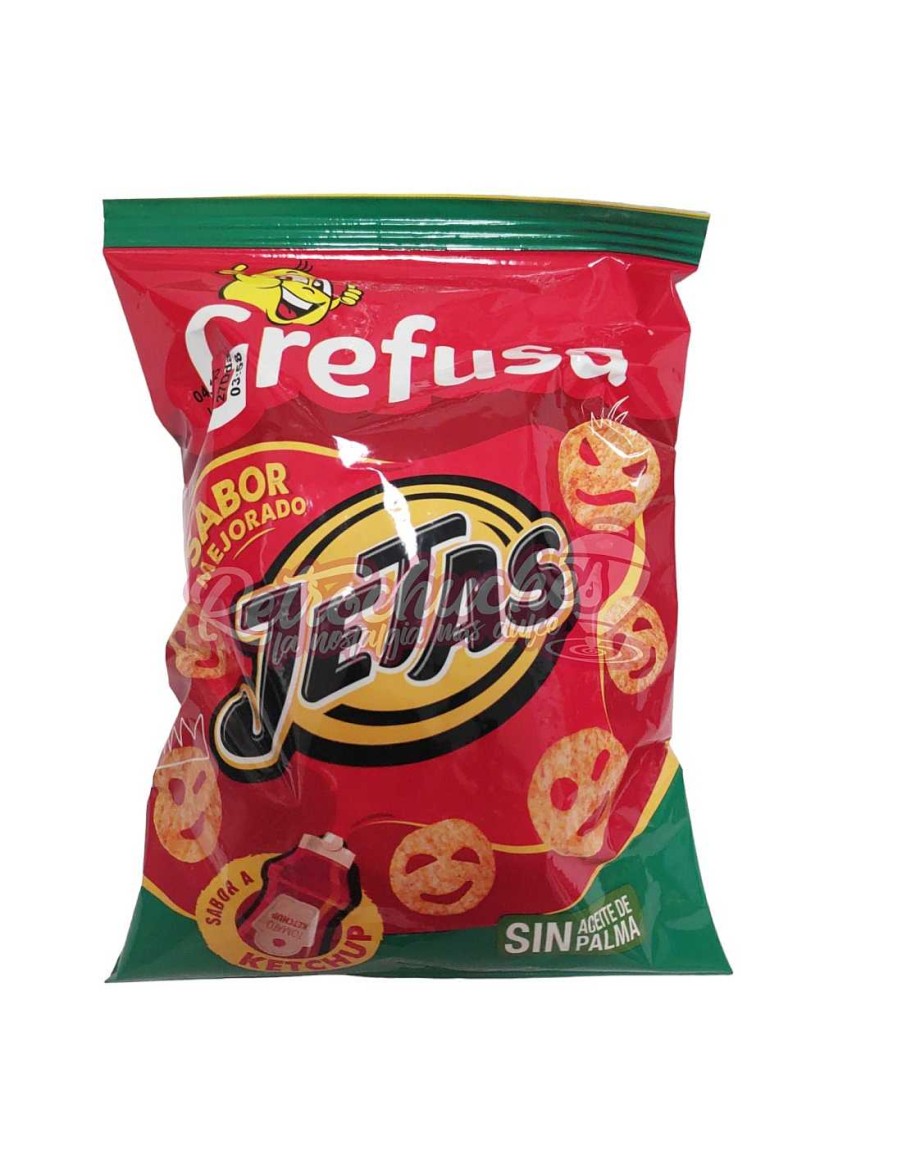 Chucher As RetroChuches | Jetas De Patata Sabor A Ketchup Grefusa